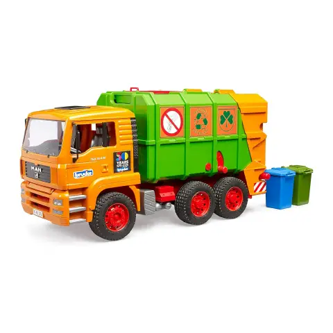 Camion della Spazzatura MAN TGA Bruder 01056 Edizione 50 Anni - 1:16