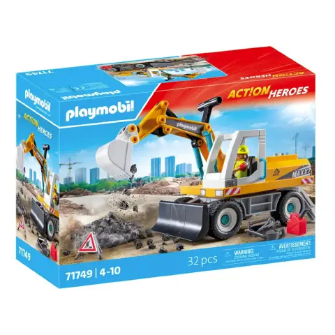 Escavatore Playmobil Action Heroes