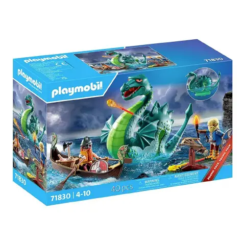 Vichinghi Con Mostro Marino Playmobil