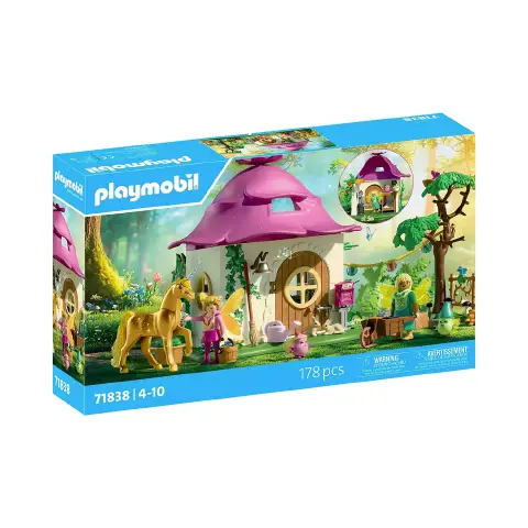 Casetta Delle Fate Con Unicorno Dorato Playmobil Magic Unicorns