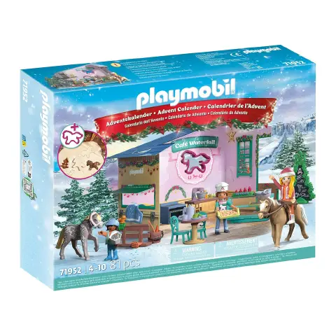 Calendario Dell'Avvento: Natale In Pasticceria Playmobil Horses Of Waterfall
