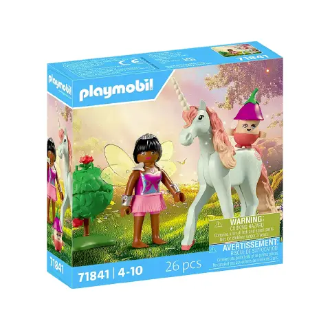 Unicorno Sky Con Fata Playmobil Magic Unicorns