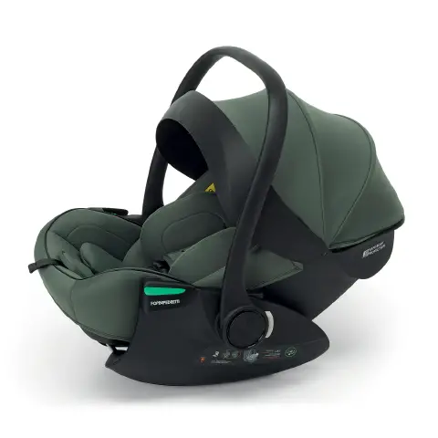 Seggiolino Auto Disk Infant Rekline I-size Per Trio Tictoc, Commander Olive 40-87cm Foppapedretti