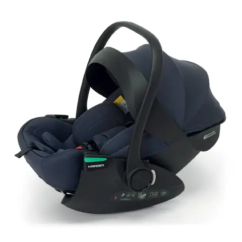 Seggiolino Auto Disk Infant ReKline I-size Per Trio Tictoc, Commander Navy 40-87cm Foppapedretti