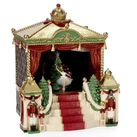 Teatro Ballerini Natale Jocelin LED Decorazione in Resina