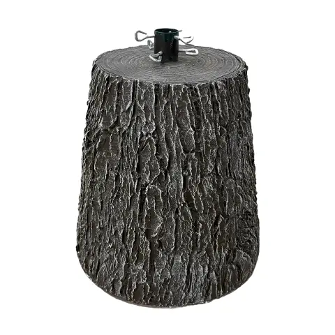Base Albero Tronco Legno Natale 33x35
