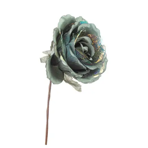 Pick Rosa Jayde Decorazione Natalizia Verde Iridescente