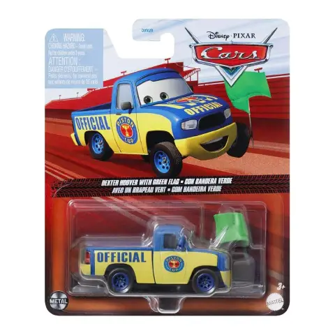Cars 3 Personaggio 1:55 JDL76 Dexter with Green Flag