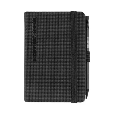 Agenda Comix 2026 Pocket Week Black TX – 12 Mesi Settimanale con Matita Inclusa
