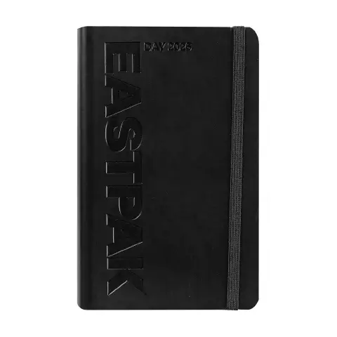 Agenda Eastpak 2026 Day Midi Black – Giornaliera 12 Mesi 352 Pagine