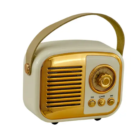 Radio Classic Bluetooth Vintage Panna