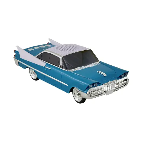 Vintage Turquoise American Car Bluetooth Speaker with FM Radio