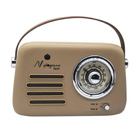 Radio Vintage Bluetooth Tortora
