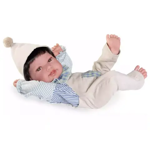 Bambola Newborn Pipo Circus Con Pouf