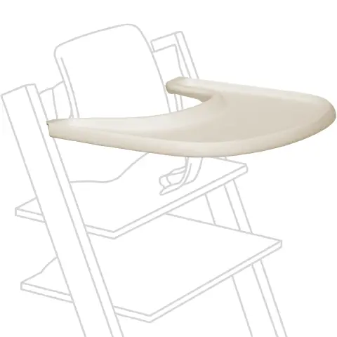 Stokke Tray Vassoio per Tripp Trapp Vanilla White
