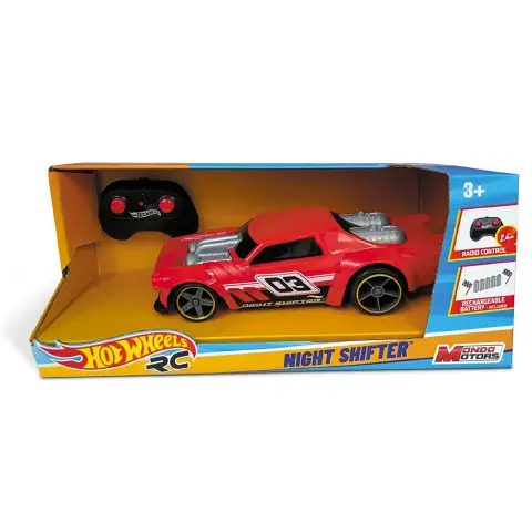 Auto Radiocomandata Hot Wheels Night Shifter Scala 1:16