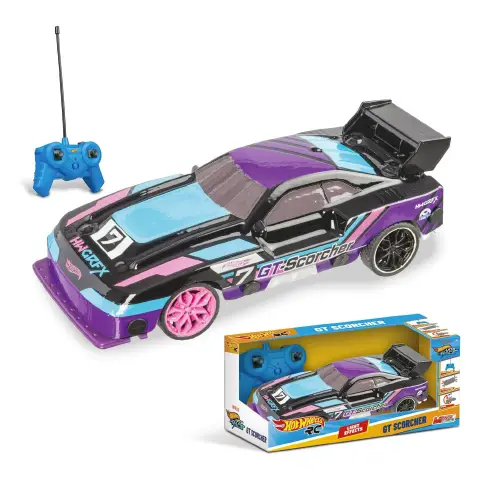 Auto Radiocomandata Hot Wheels Gt- Scorcher Scala 1:24