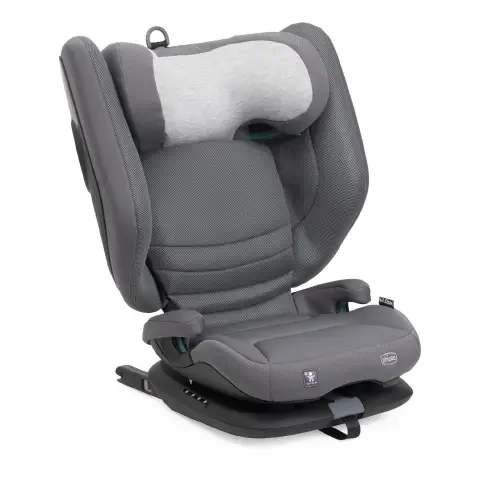 Seggiolino Auto Chicco Fold&Go S I-Size Glam Grey 100-150cm 3-12 Anni