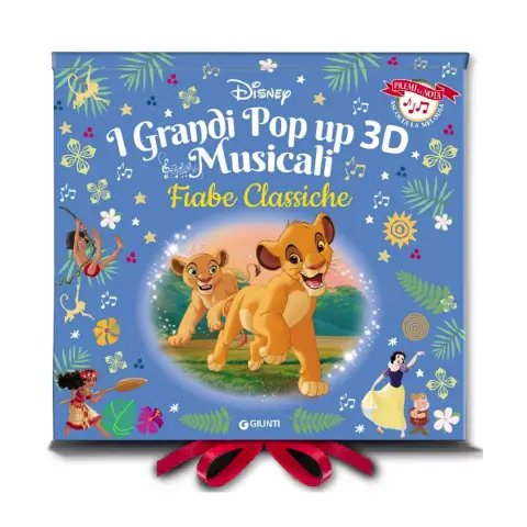Libro Fiabe Classiche Pop Up 3D Musicale