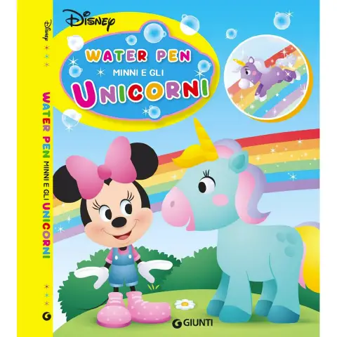 Libro Minnie e Gli Unicorni Magic Water Pen