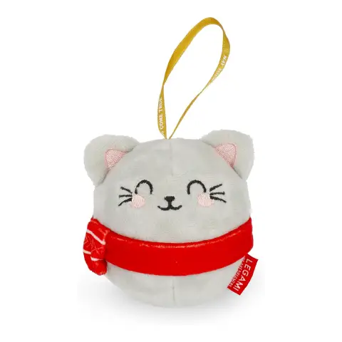 Legami - Decorazione Natalizia Di Peluche Gattino