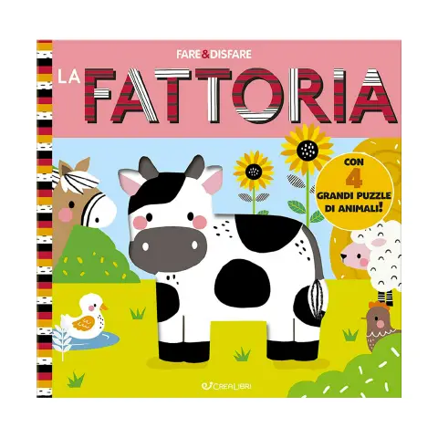 Libro Fare & Disfare: La Fattoria Con 4 Puzzle A Grandi Tessere
