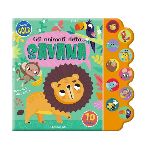 Libro Sonori Gold - Animali Della Savana