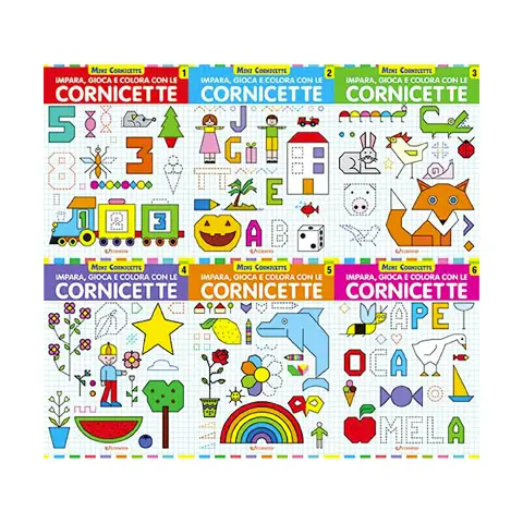 Libro Mini Cornicette 6 Titoli Assortiti