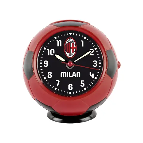 Sveglia Quarzo Multisquadra Pallone Milan