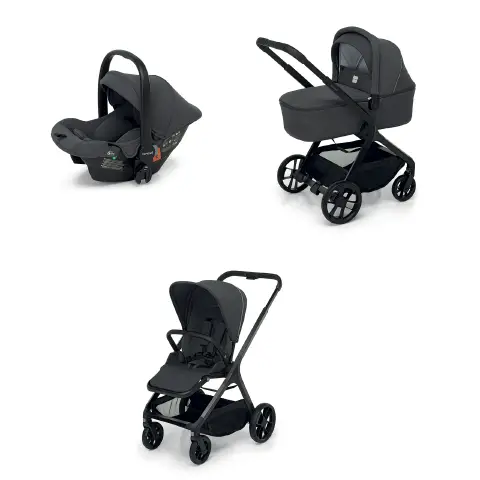 Trio Brio Travel System 3 in 1 Grigio Scuro
