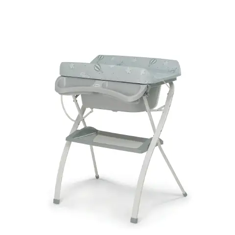 Lindo Folding Bath Changing Table Grey