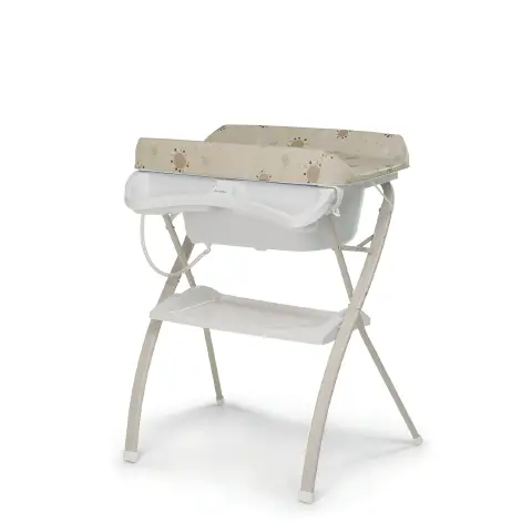 Lindo Folding Bath Changing Table Sand