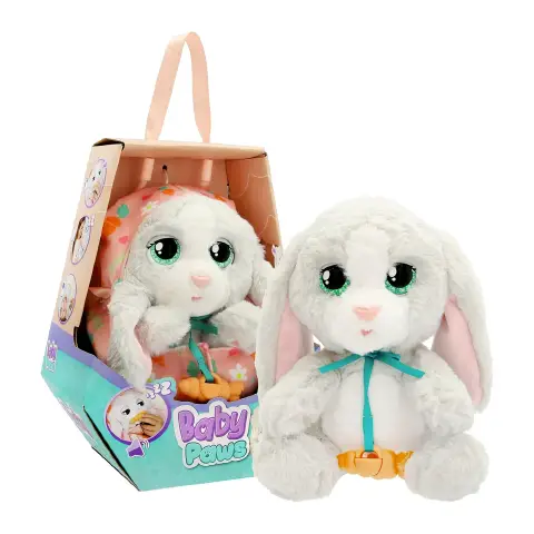 Baby Paws Cucciolo Di Coniglio Peluche Interattivo