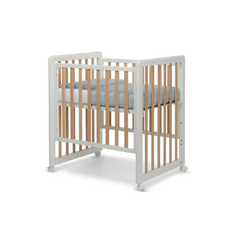 Lettino Evolutivo Forever 8 in 1 Bianco con Piumone Grigio Brevi