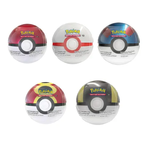 Pokemon Tin Poke Ball Ottobre 2025 Assortito