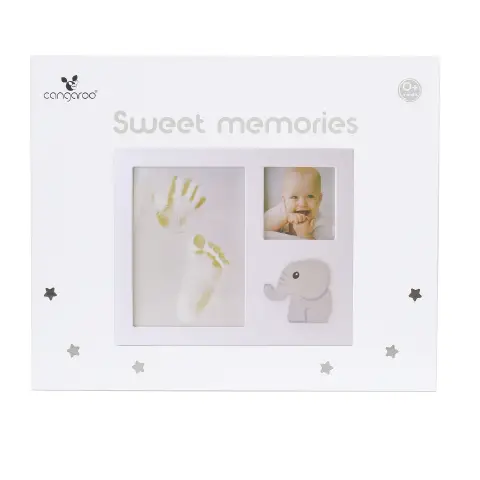 Set Impronte Mani e Piedi con Cornice Elefantino