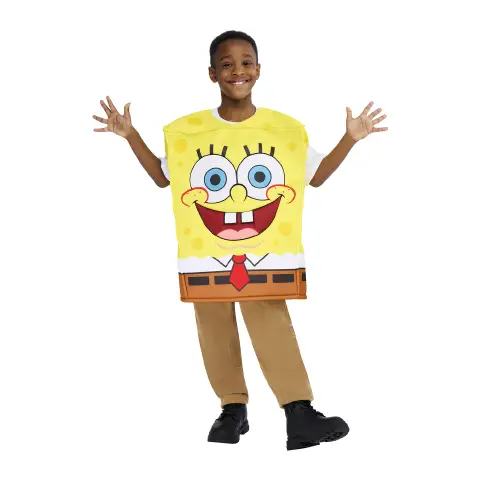 Spongebob Costume - Size M - 9/10 Years