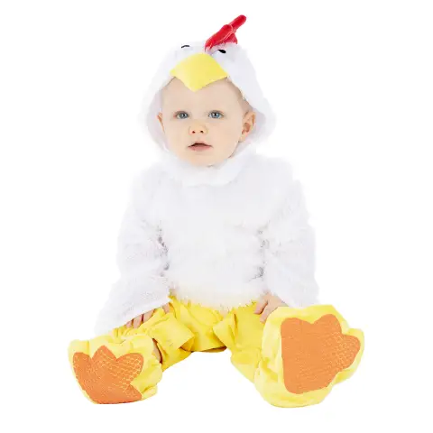 Costume Pulcino Per Bambini 18/24 Mesi