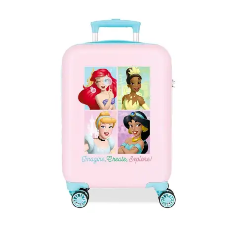Disney Princess Imagine, Create, Explore Valigia Abs 50cm 4 Ruote