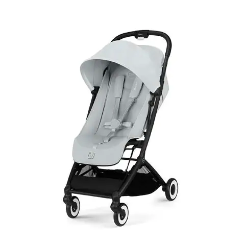 Passeggino Orfeo Fog Light Grey Cybex Telaio Nero