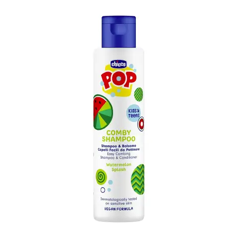 Chicco Pop Shampoo&Balsamo Watermelon Splash 250 Ml