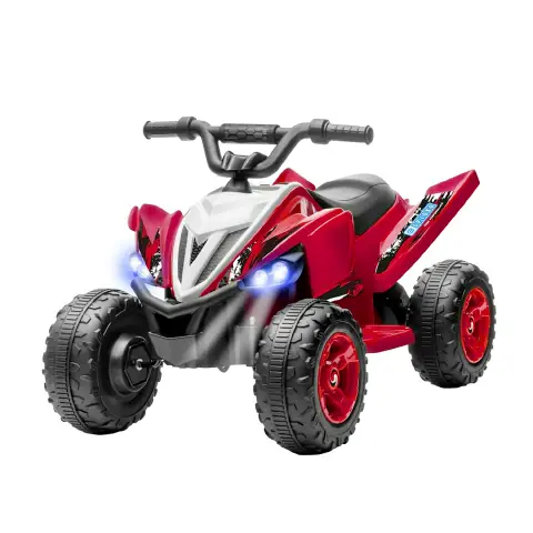 Quad Elettrico per Bambini 12V Rosso