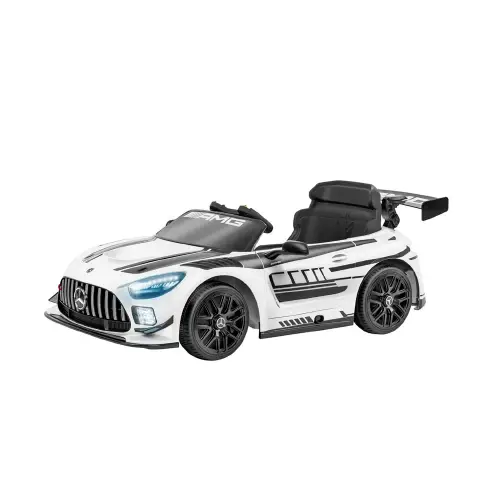 Auto Elettrica per Bambini Mercedes Amg GT3 12,6V con Radiocomando Bianca