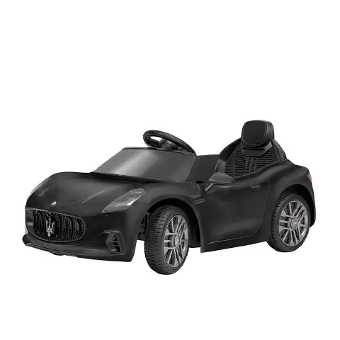 Auto Elettrica per Bambini Maserati Granturismo 12V con Radiocomando Nera