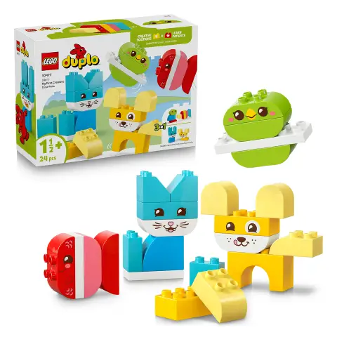 Lego Duplo My First Animali Domestici Creativi 3 in 1 10477