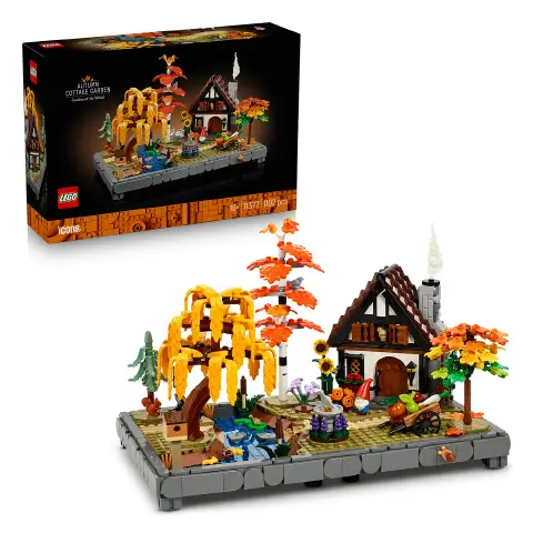 LEGO Icons 11372 Giardino Autunnale Cottage Kit Adulti 1102 pz