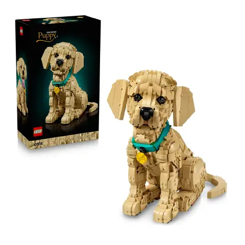 Lego Icons Cucciolo di Golden Retriever 11384
