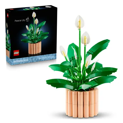 LEGO Botanicals 11504 Spatifillo Pianta Artificiale da Costruire