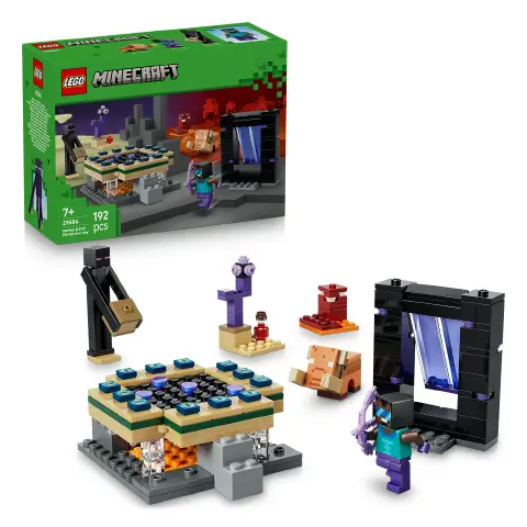 LEGO Minecraft 21584 Portale del Nether e dell’End Gioco 7+