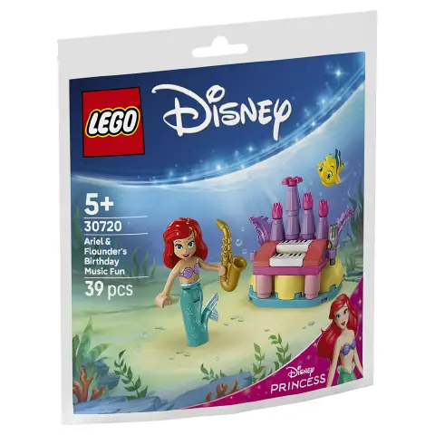 Lego Bustine Divertimento Musicale per Il Compleanno di Ariel e Flounder 30720